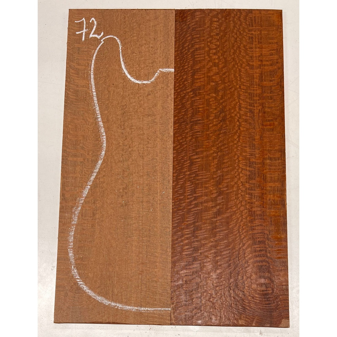 Leopardwood Bookmatched Guitar Drop Tops 21" x 7-1/4" x 1/4" #72 - Exotic Wood Zone - Buy online Across USA 