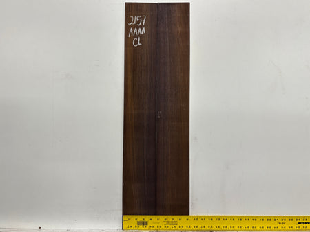 East Indian Rosewood Classical AAAA Grade Guitar Back & Side Set #2157 - Exotic Wood Zone