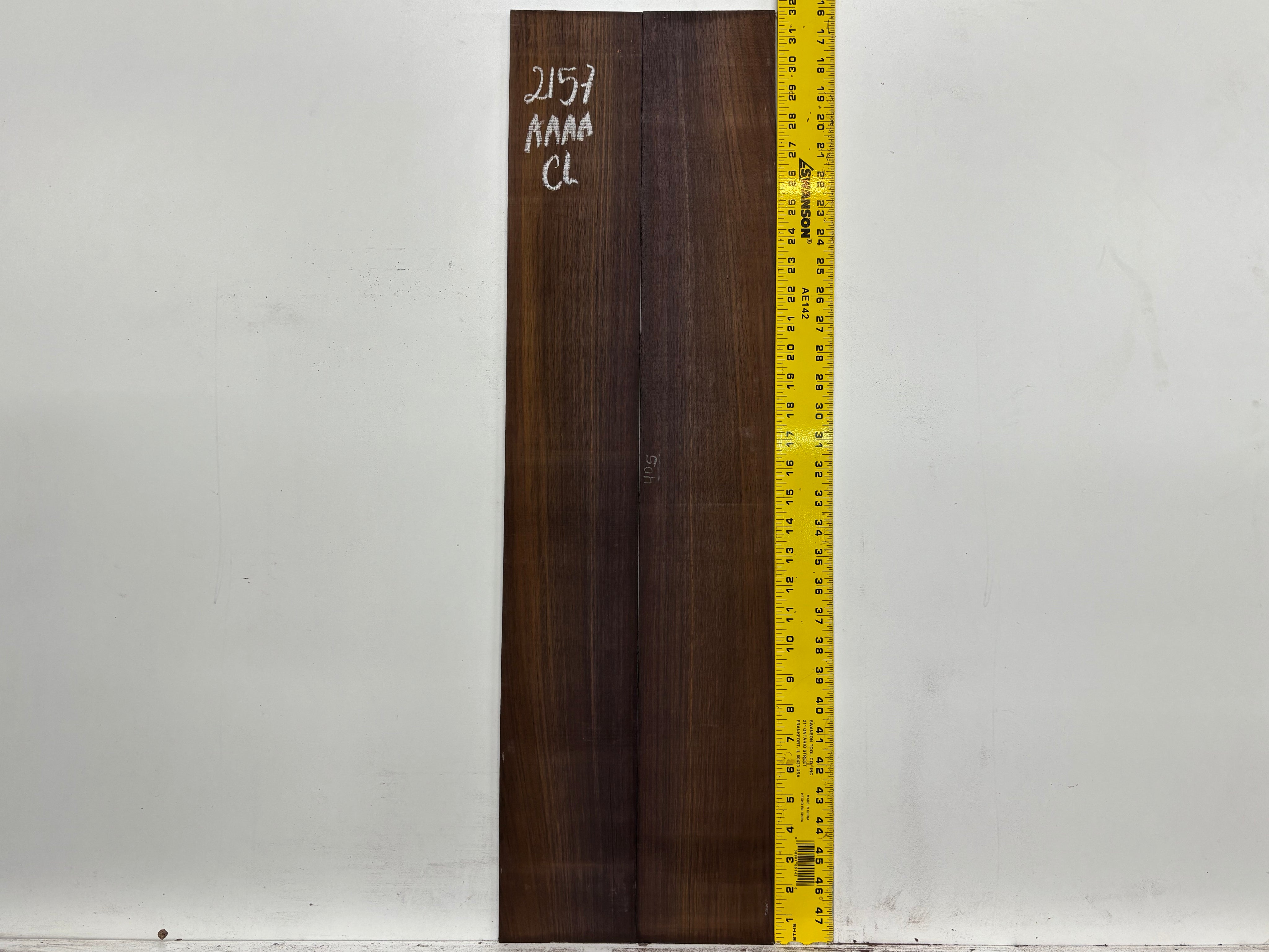 East Indian Rosewood Classical AAAA Grade Guitar Back & Side Set #2157 - Exotic Wood Zone