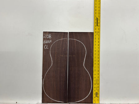 East Indian Rosewood Classical AAAA Grade Guitar Back & Side Set #2158 - Exotic Wood Zone