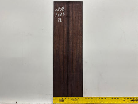 East Indian Rosewood Classical AAAA Grade Guitar Back & Side Set #2158 - Exotic Wood Zone
