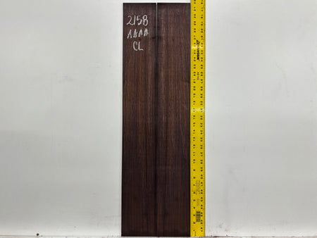 East Indian Rosewood Classical AAAA Grade Guitar Back & Side Set #2158 - Exotic Wood Zone