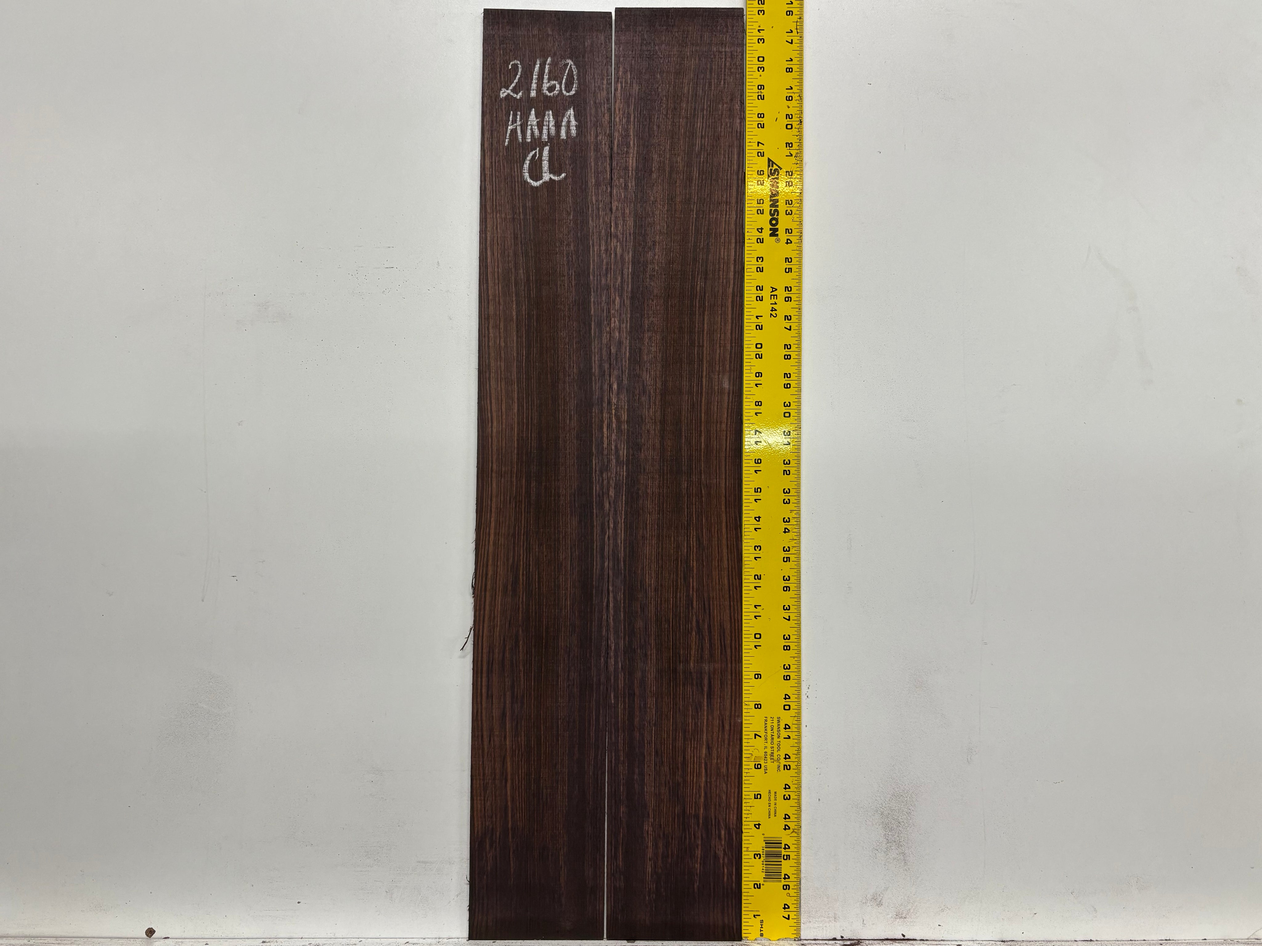 East Indian Rosewood Classical AAAA Grade Guitar Back & Side Set #2160 - Exotic Wood Zone