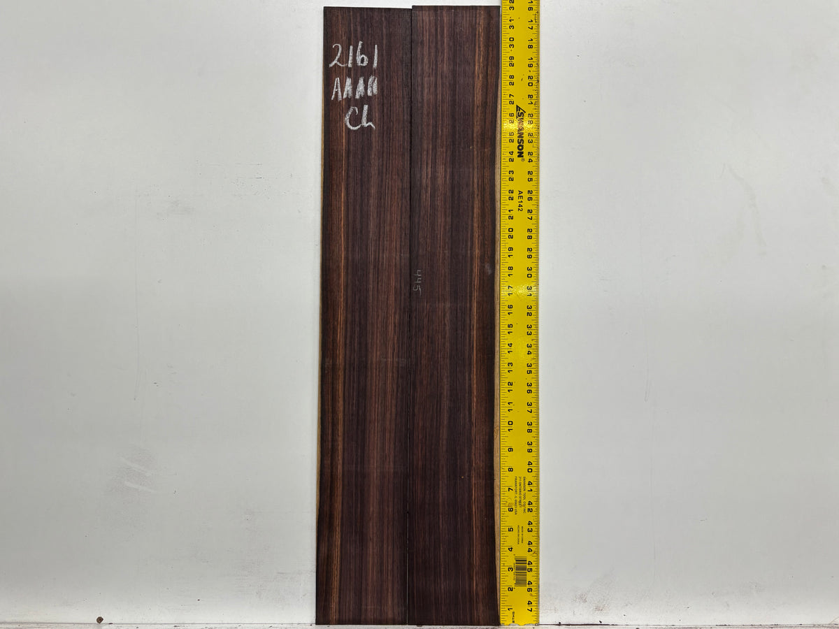 East Indian Rosewood Classical AAAA Grade Guitar Back & Side Set #2161 - Exotic Wood Zone