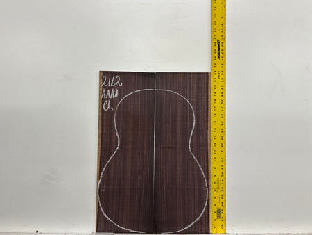 East Indian Rosewood Classical AAAA Grade Guitar Back & Side Set #2162 - Exotic Wood Zone