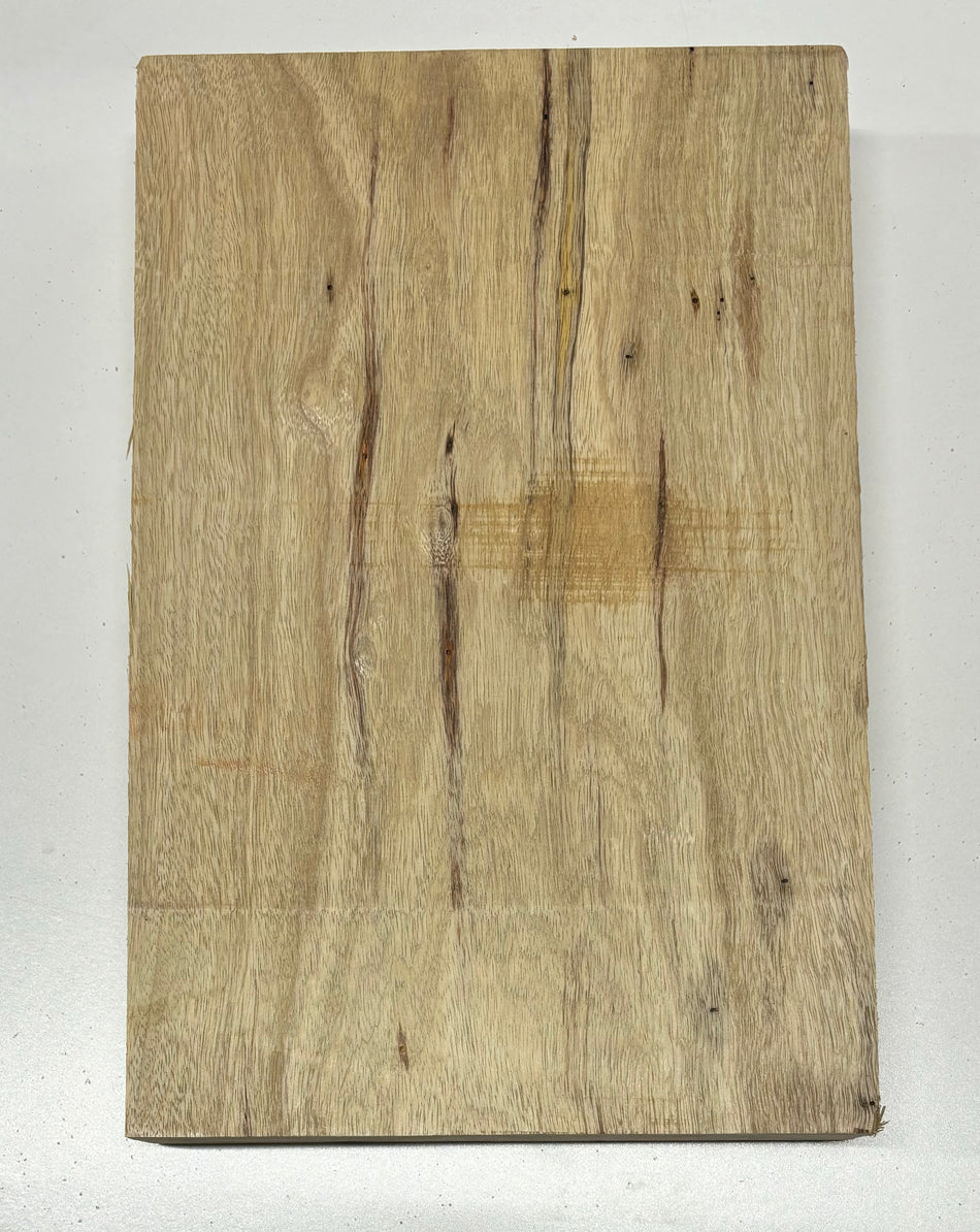 1 Piece, Black Limba Lumber Board Blank 15-1/2" x 10" x 2" #1057