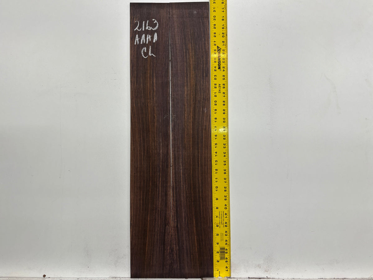 East Indian Rosewood Classical AAAA Grade Guitar Back & Side Set #2163 - Exotic Wood Zone