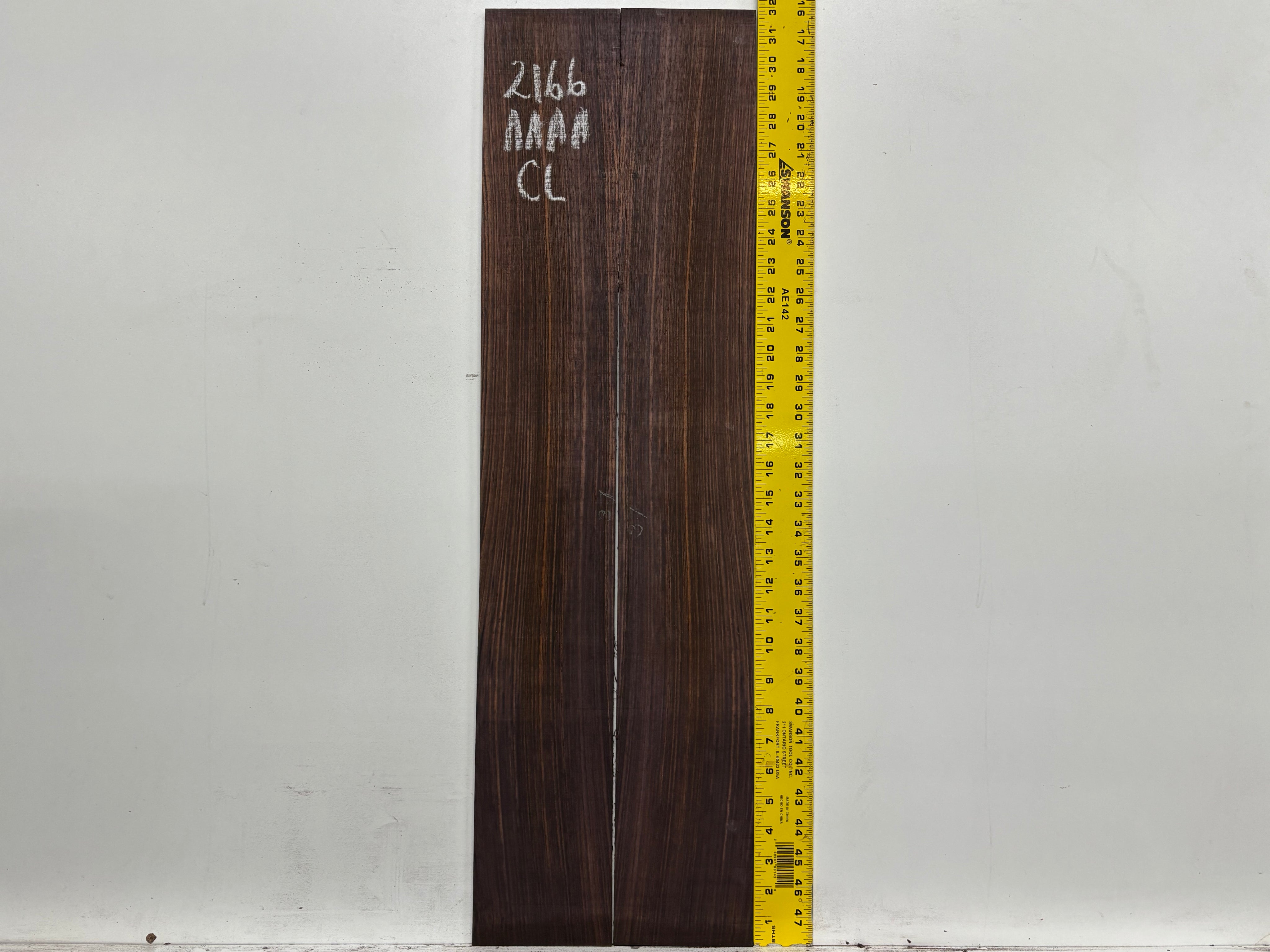 East Indian Rosewood Classical AAAA Grade Guitar Back & Side Set #2166 - Exotic Wood Zone