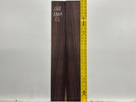 East Indian Rosewood Classical AAAA Grade Guitar Back & Side Set #2167 - Exotic Wood Zone