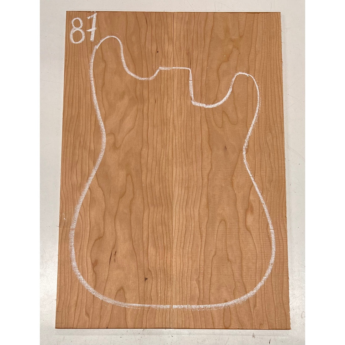 Cherry Bookmatched Guitar Drop Tops 21&quot; x 7-1/4&quot; x 1/4&quot; - Exotic Wood Zone - Buy online Across USA 