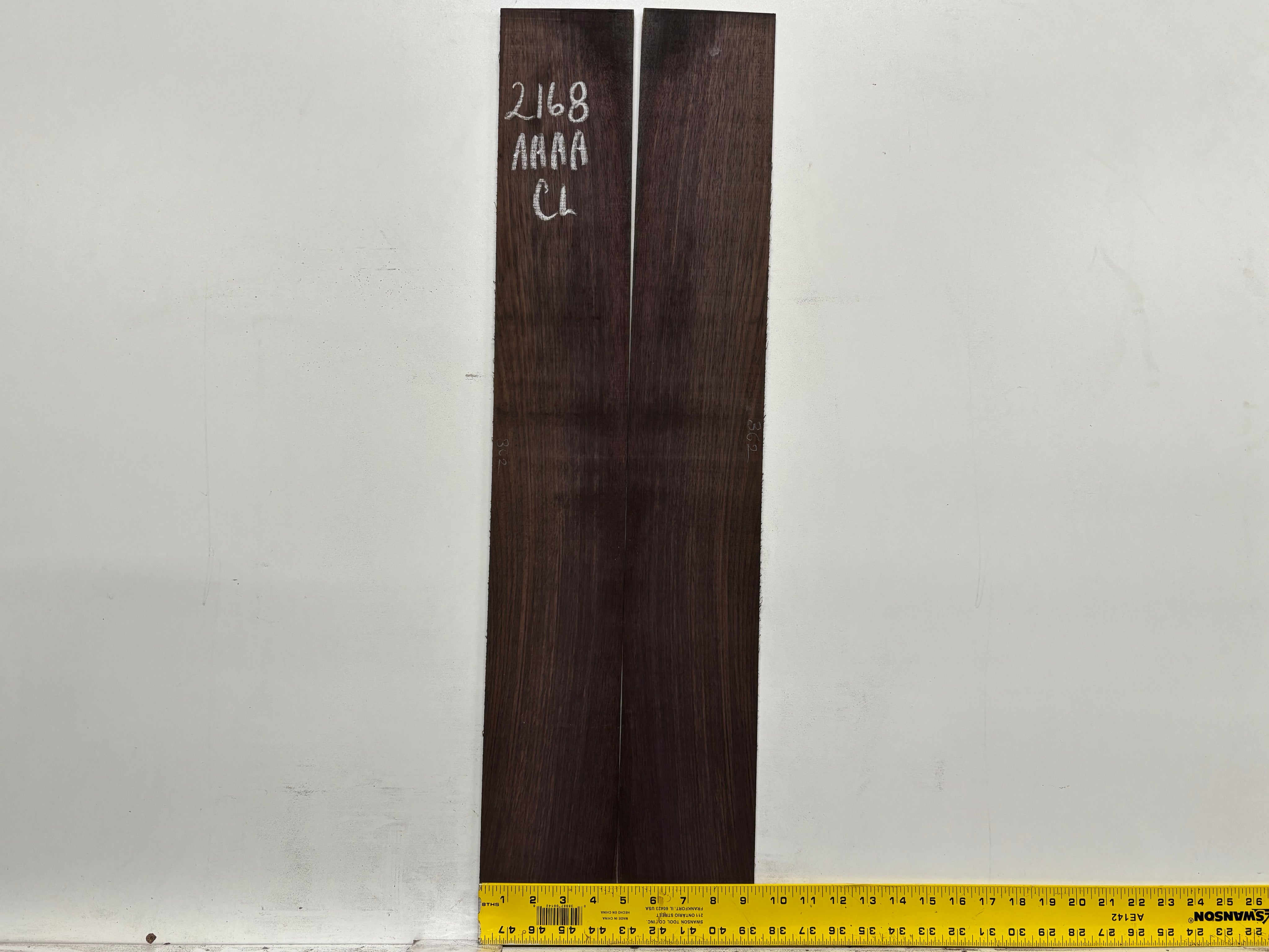 East Indian Rosewood Classical AAAA Grade Guitar Back & Side Set #2168 - Exotic Wood Zone