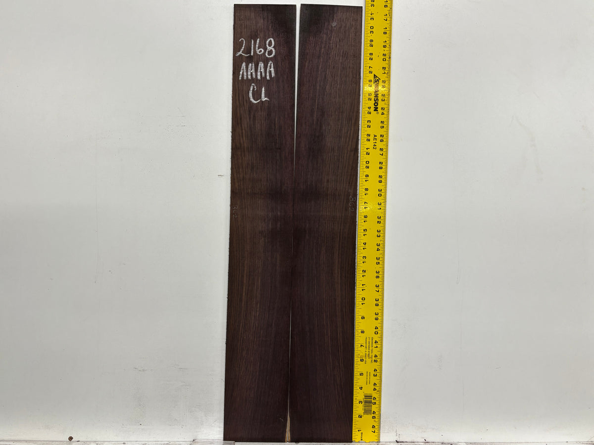 East Indian Rosewood Classical AAAA Grade Guitar Back & Side Set #2168 - Exotic Wood Zone
