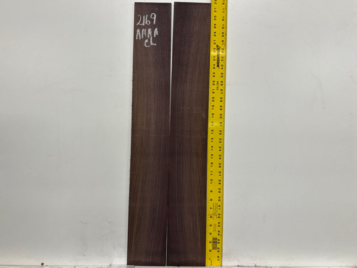 East Indian Rosewood Classical AAAA Grade Guitar Back & Side Set #2169 - Exotic Wood Zone