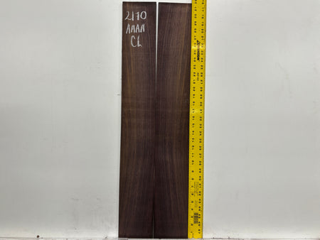 East Indian Rosewood Classical AAAA Grade Guitar Back & Side Set #2170 - Exotic Wood Zone