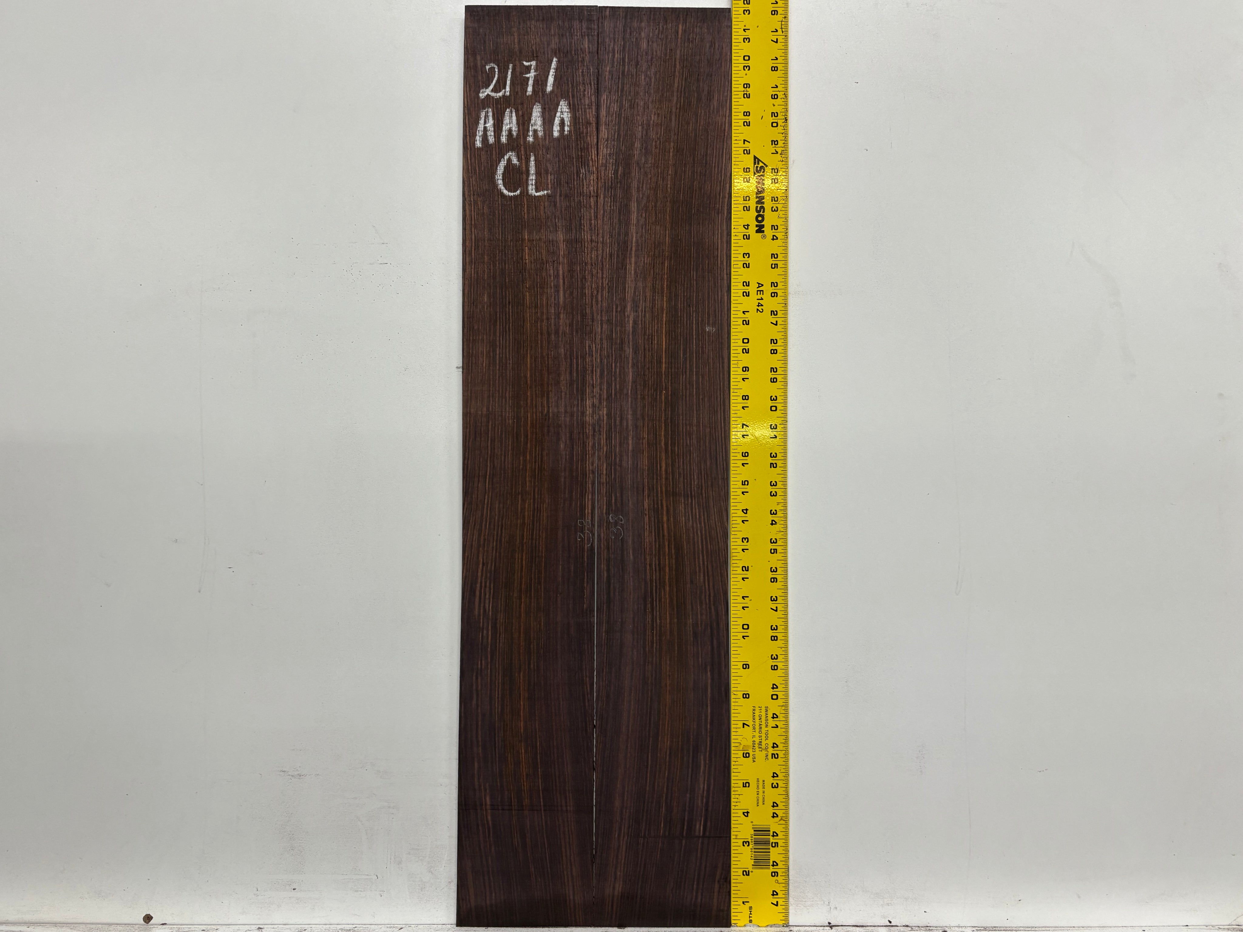 East Indian Rosewood Classical AAAA Grade Guitar Back & Side Set #2171 - Exotic Wood Zone