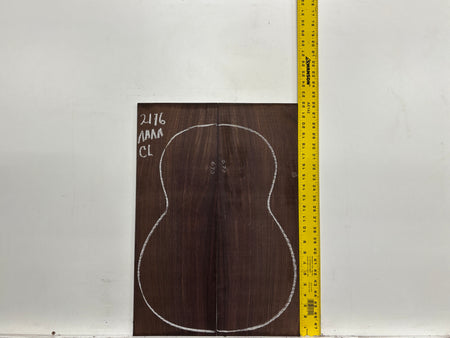 East Indian Rosewood Classical AAAA Grade Guitar Back & Side Set #2176 - Exotic Wood Zone