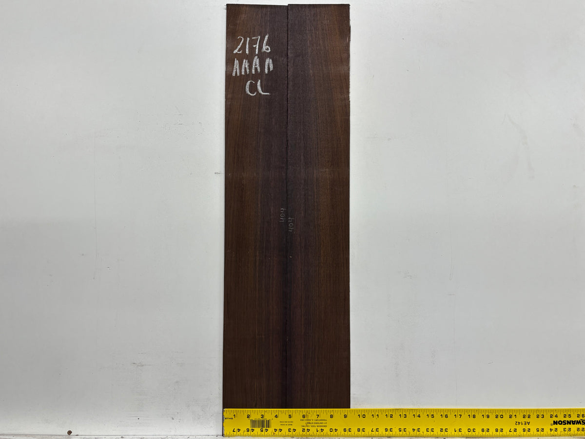 East Indian Rosewood Classical AAAA Grade Guitar Back & Side Set #2176 - Exotic Wood Zone