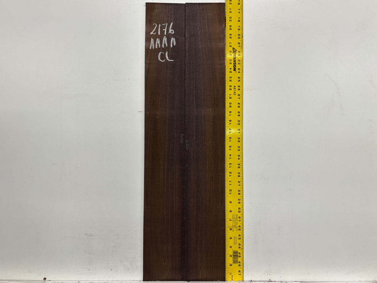 East Indian Rosewood Classical AAAA Grade Guitar Back & Side Set #2176 - Exotic Wood Zone