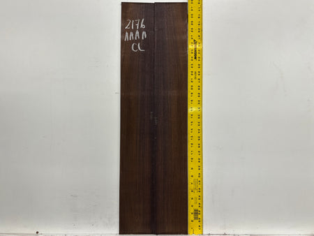 East Indian Rosewood Classical AAAA Grade Guitar Back & Side Set #2176 - Exotic Wood Zone