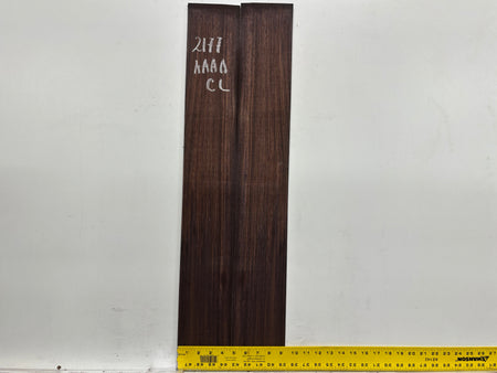East Indian Rosewood Classical AAAA Grade Guitar Back & Side Set #2177 - Exotic Wood Zone