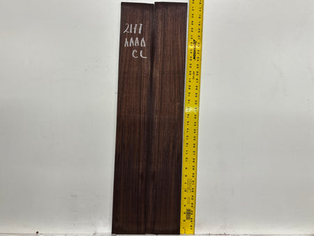 East Indian Rosewood Classical AAAA Grade Guitar Back & Side Set #2177 - Exotic Wood Zone