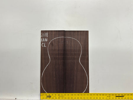 East Indian Rosewood Classical AAAA Grade Guitar Back & Side Set #2178 - Exotic Wood Zone