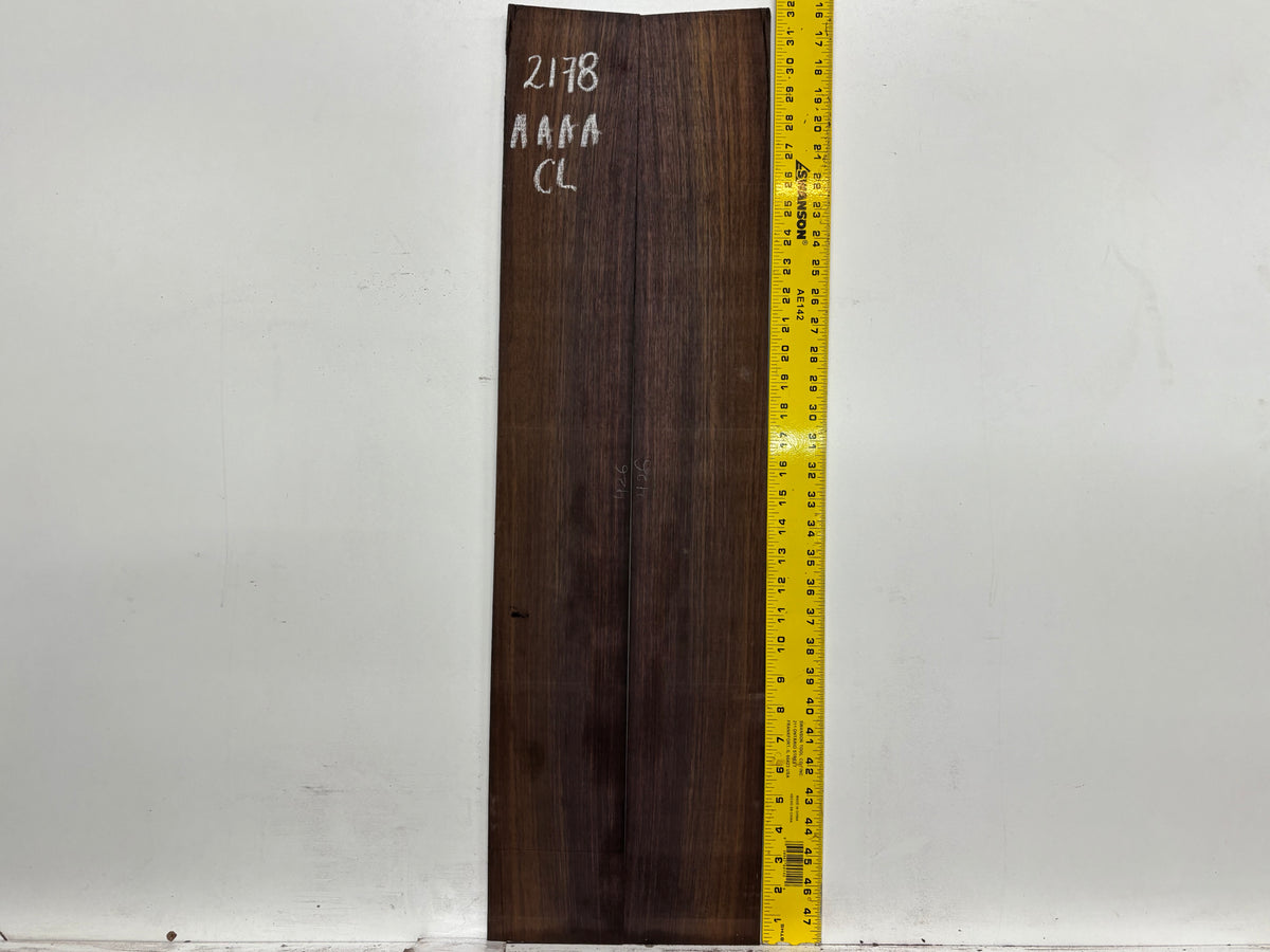 East Indian Rosewood Classical AAAA Grade Guitar Back & Side Set #2178 - Exotic Wood Zone