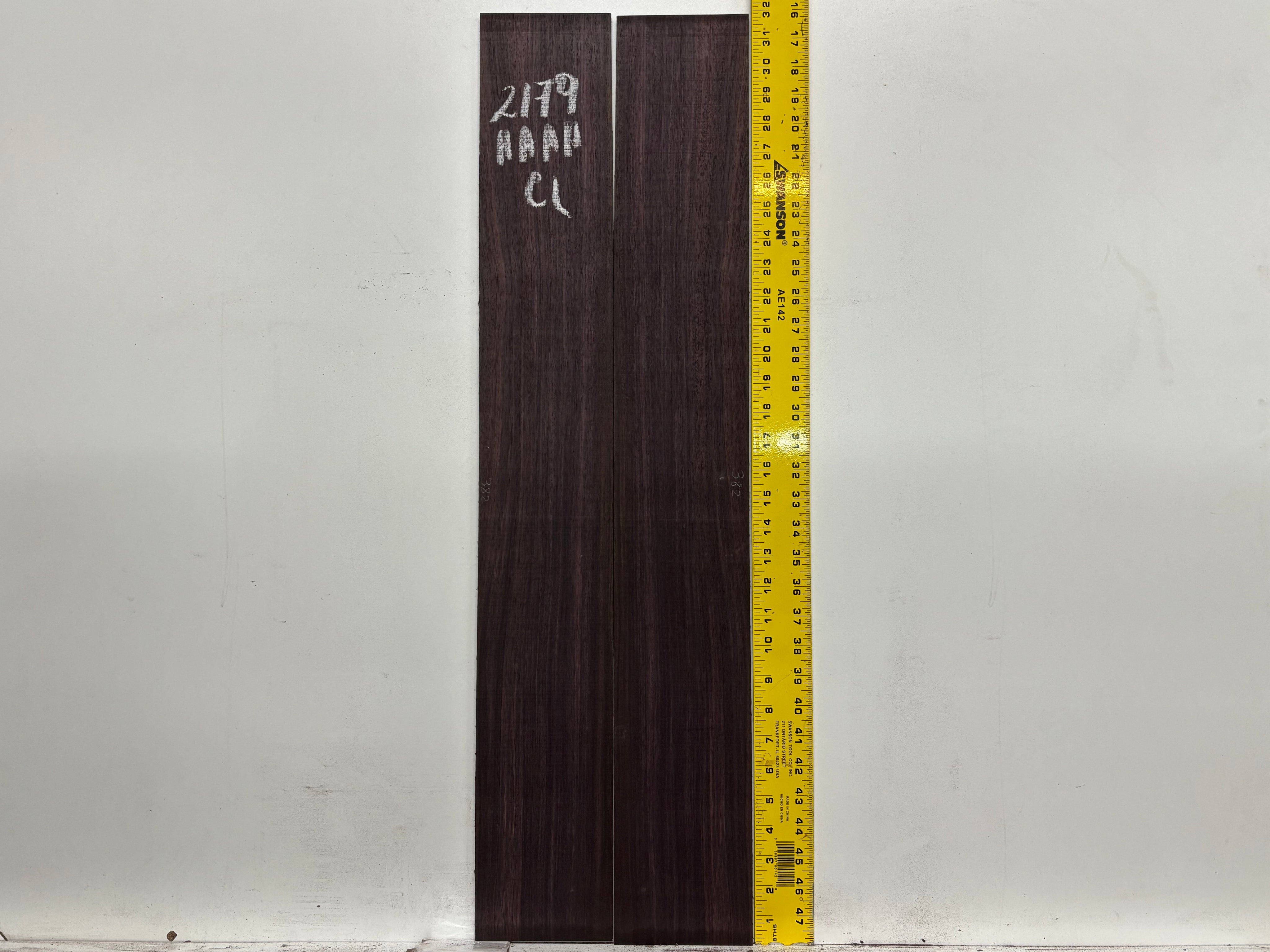 East Indian Rosewood Classical AAAA Grade Guitar Back & Side Set #2179 - Exotic Wood Zone