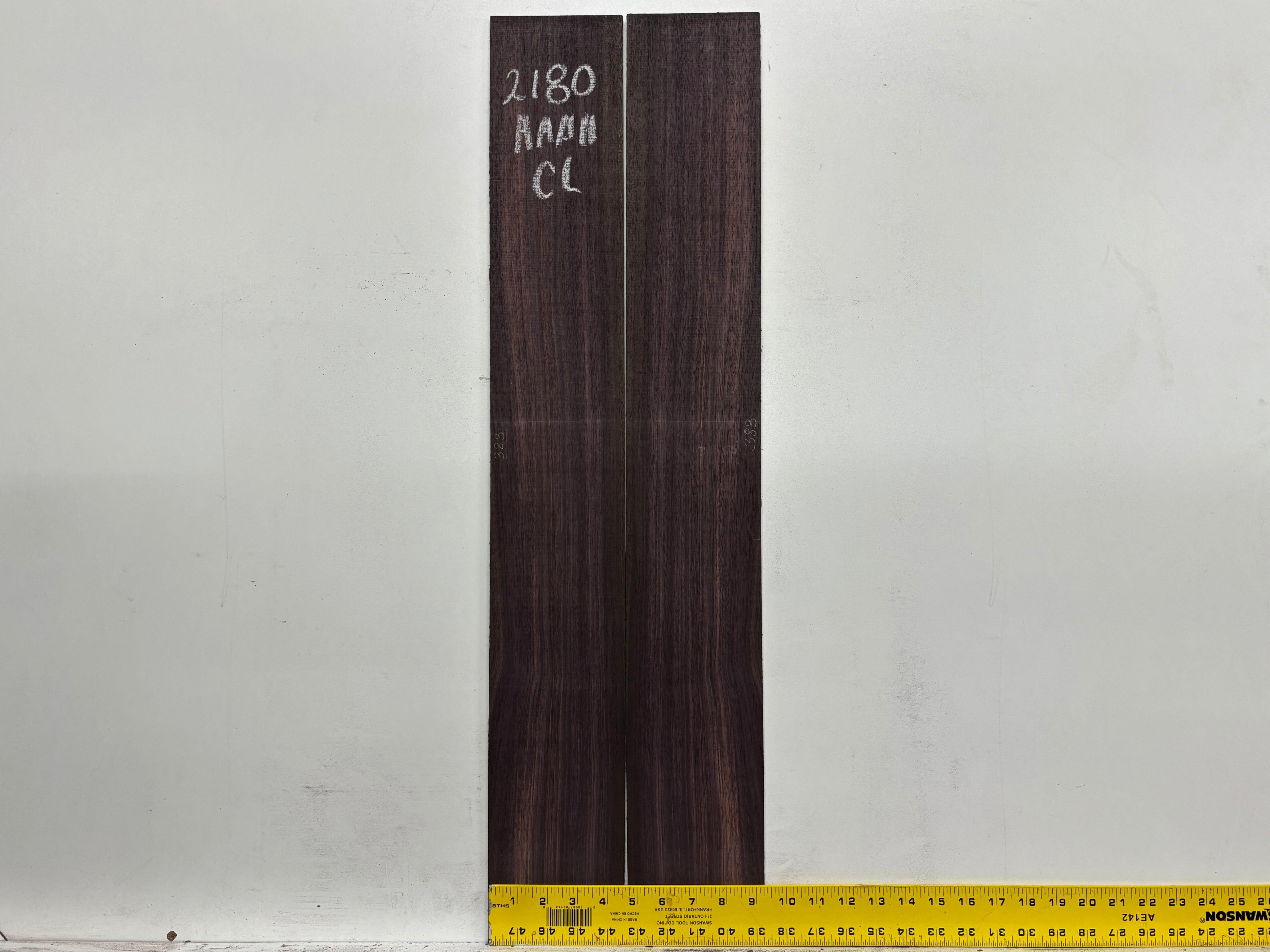 East Indian Rosewood Classical AAAA Grade Guitar Back & Side Set #2180 - Exotic Wood Zone