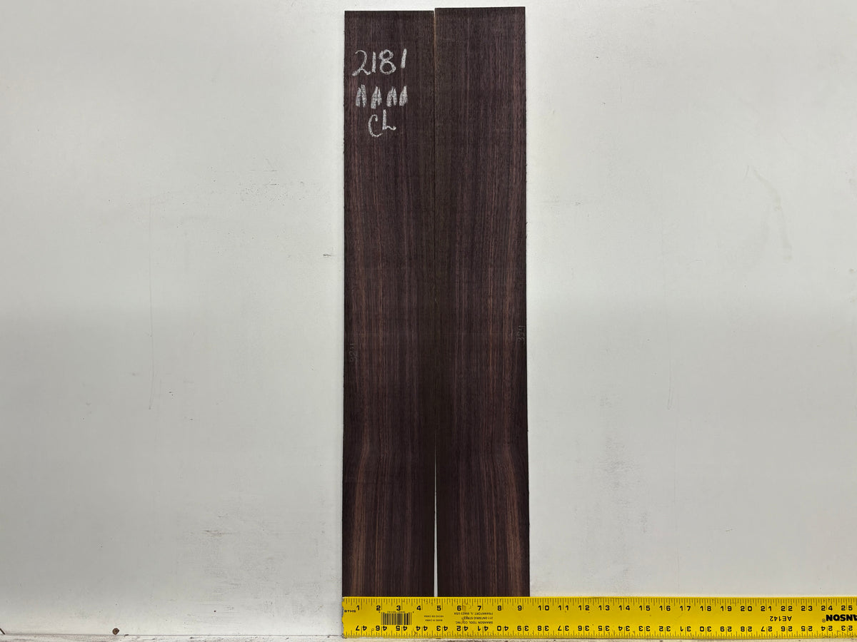 East Indian Rosewood Classical AAAA Grade Guitar Back & Side Set #2181 - Exotic Wood Zone