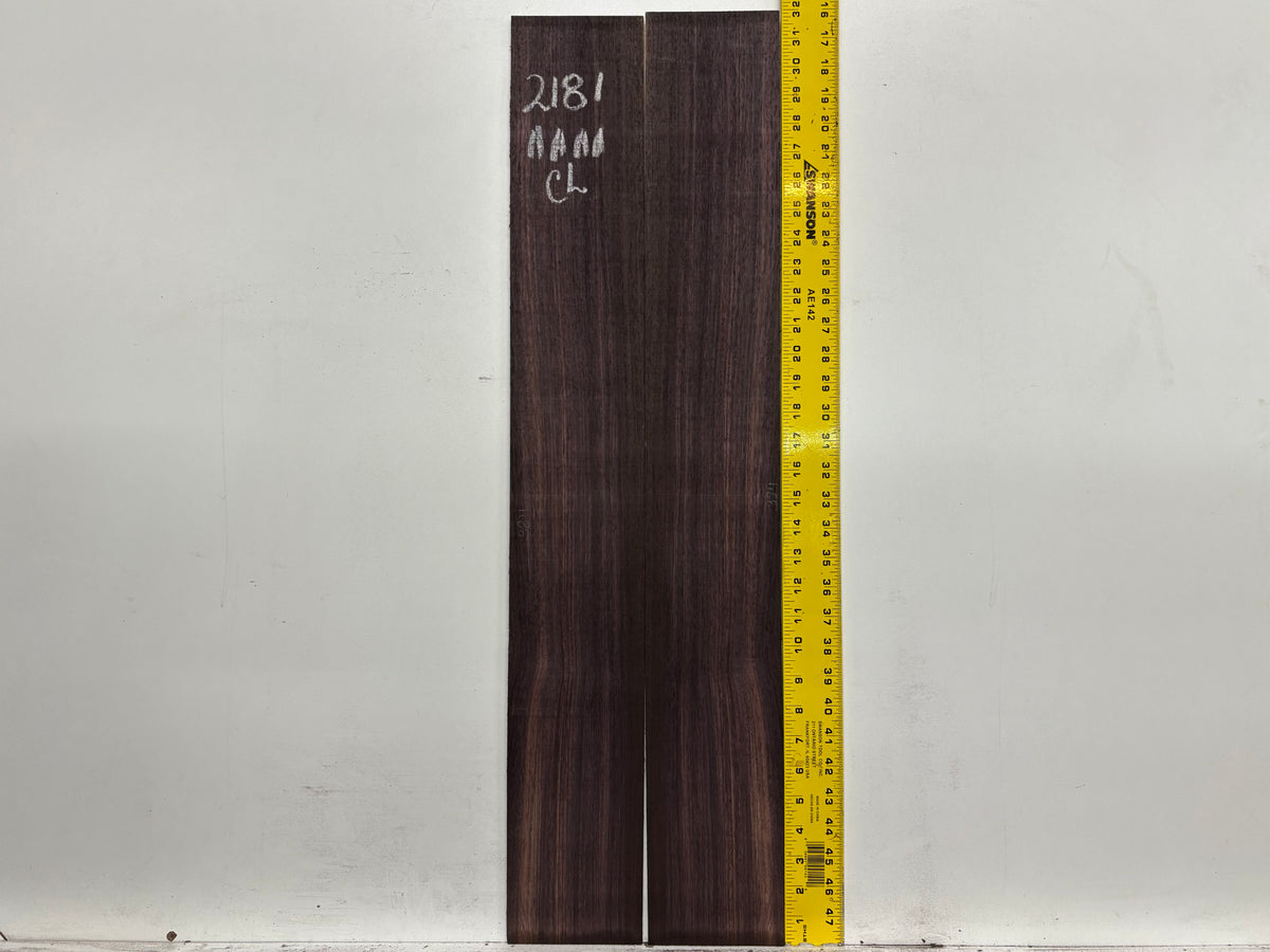 East Indian Rosewood Classical AAAA Grade Guitar Back & Side Set #2181 - Exotic Wood Zone