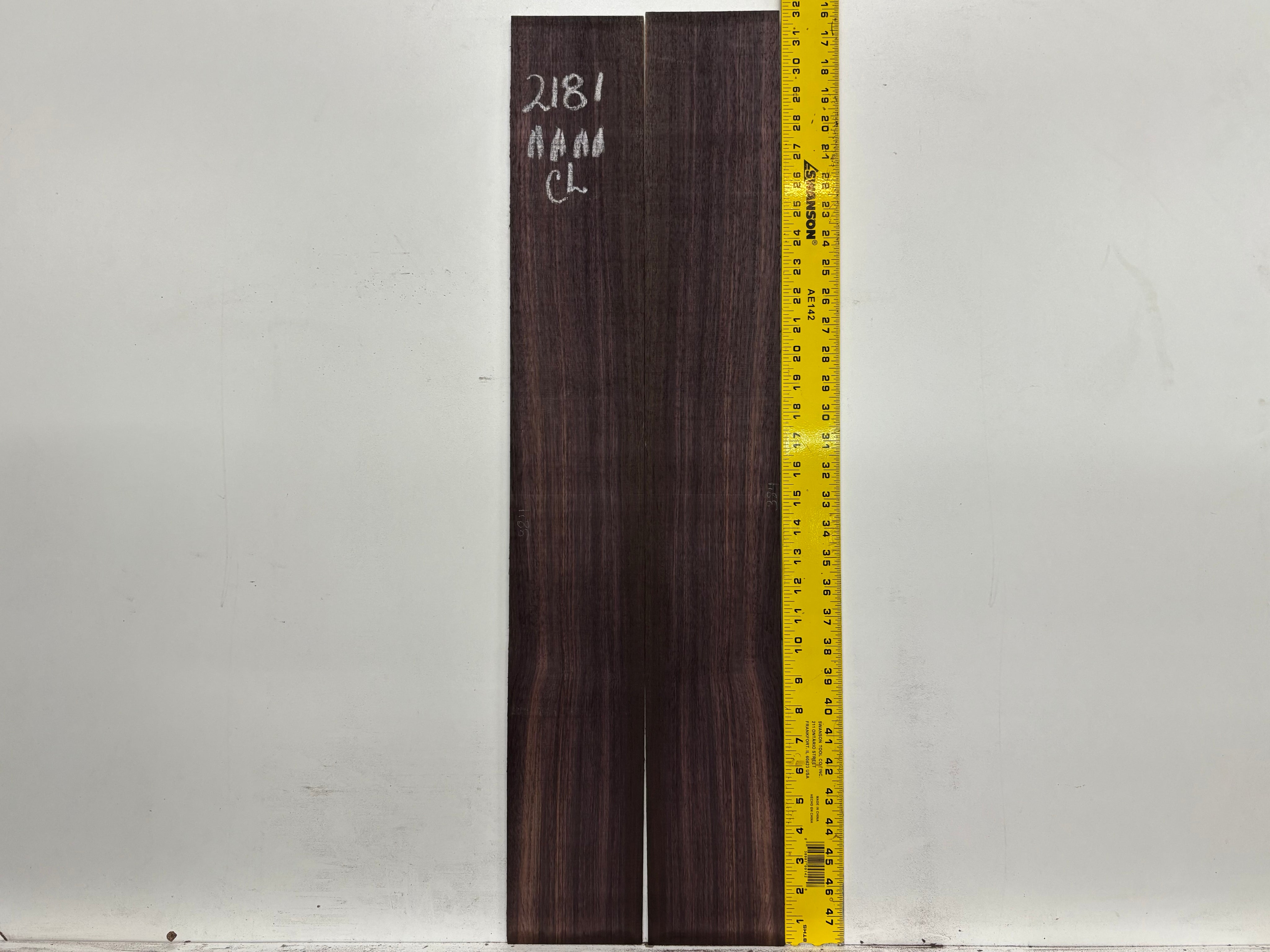 East Indian Rosewood Classical AAAA Grade Guitar Back & Side Set #2181 - Exotic Wood Zone
