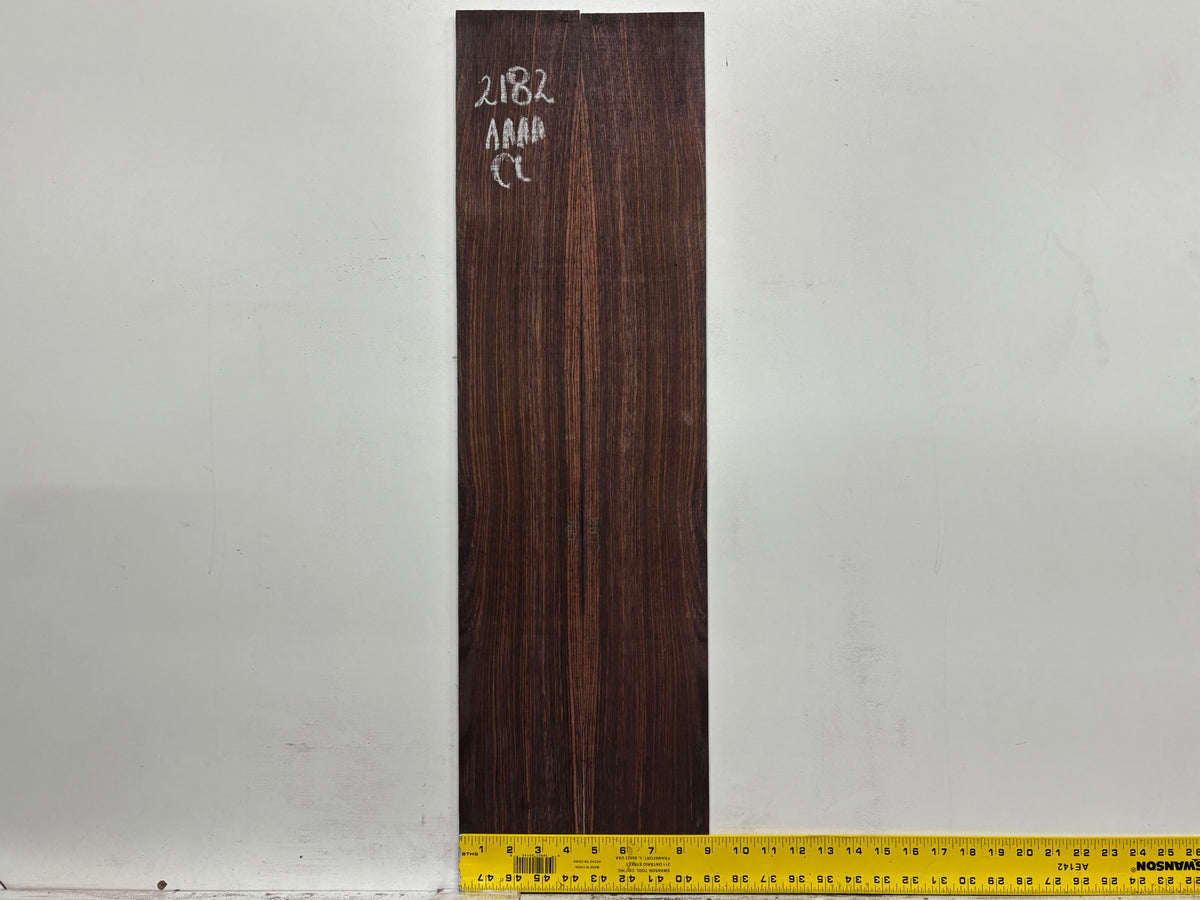 East Indian Rosewood Classical AAAA Grade Guitar Back & Side Set #2182 - Exotic Wood Zone