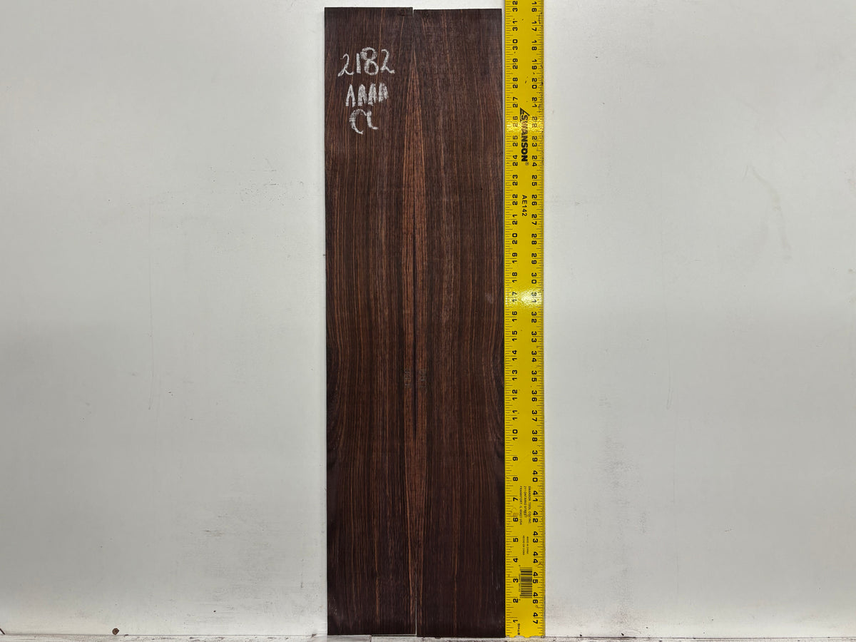 East Indian Rosewood Classical AAAA Grade Guitar Back & Side Set #2182 - Exotic Wood Zone