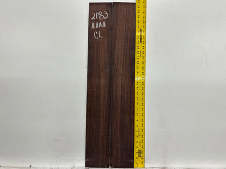 East Indian Rosewood Classical AAAA Grade Guitar Back & Side Set #2183 - Exotic Wood Zone
