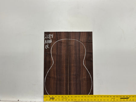 East Indian Rosewood Classical AAAA Grade Guitar Back & Side Set #2184 - Exotic Wood Zone