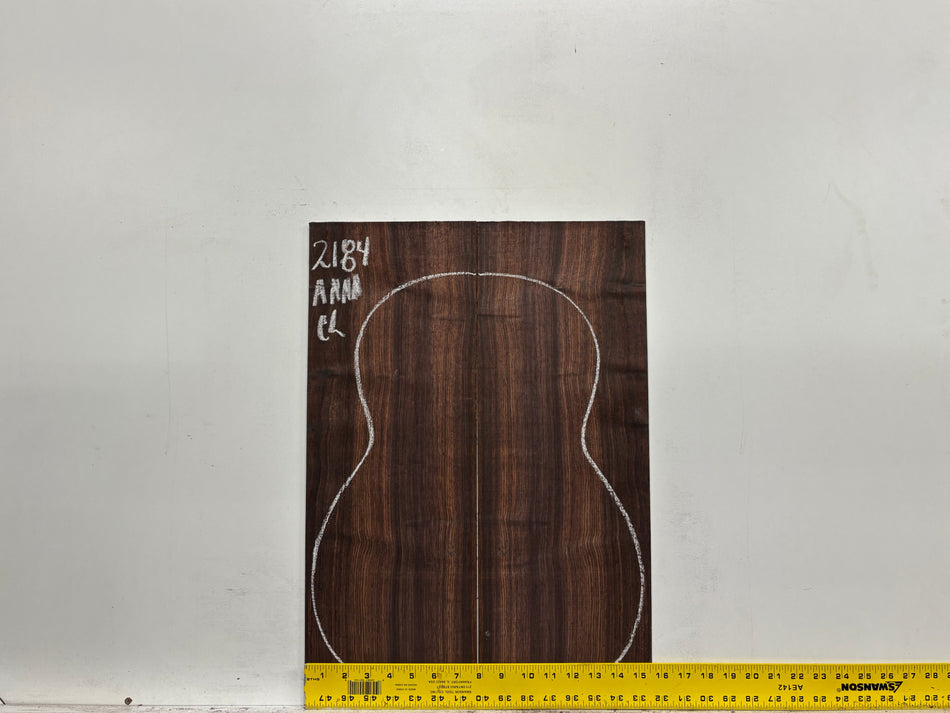 East Indian Rosewood Classical AAAA Grade Guitar Back & Side Set #2184 - Exotic Wood Zone