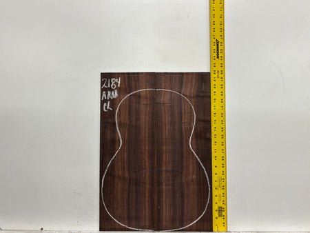 East Indian Rosewood Classical AAAA Grade Guitar Back & Side Set #2184 - Exotic Wood Zone
