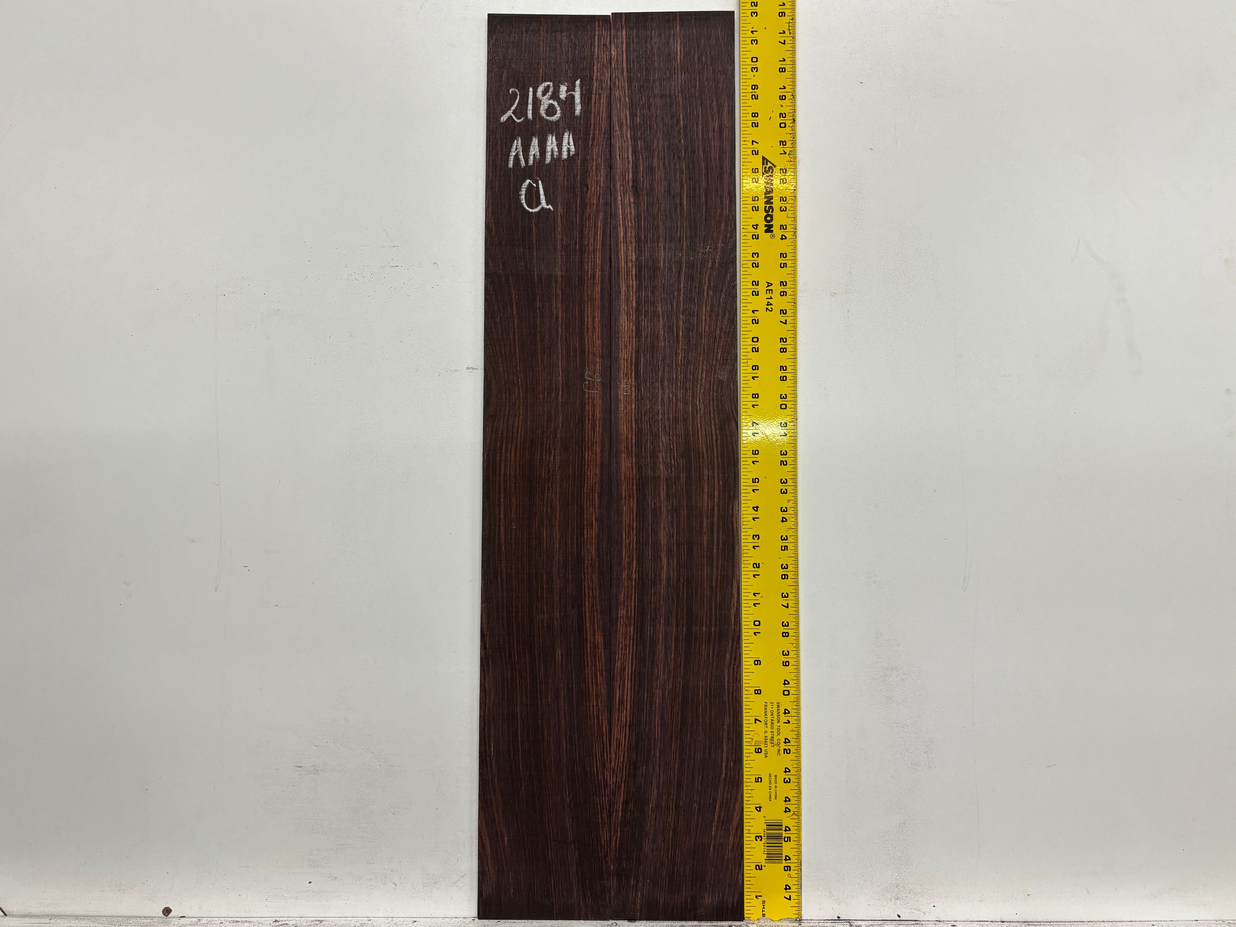 East Indian Rosewood Classical AAAA Grade Guitar Back & Side Set #2184 - Exotic Wood Zone