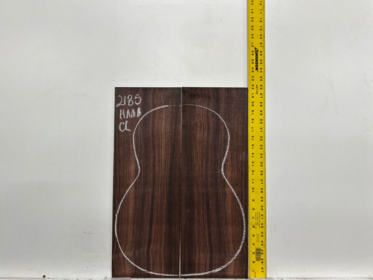 East Indian Rosewood Classical AAAA Grade Guitar Back & Side Set #2185 - Exotic Wood Zone