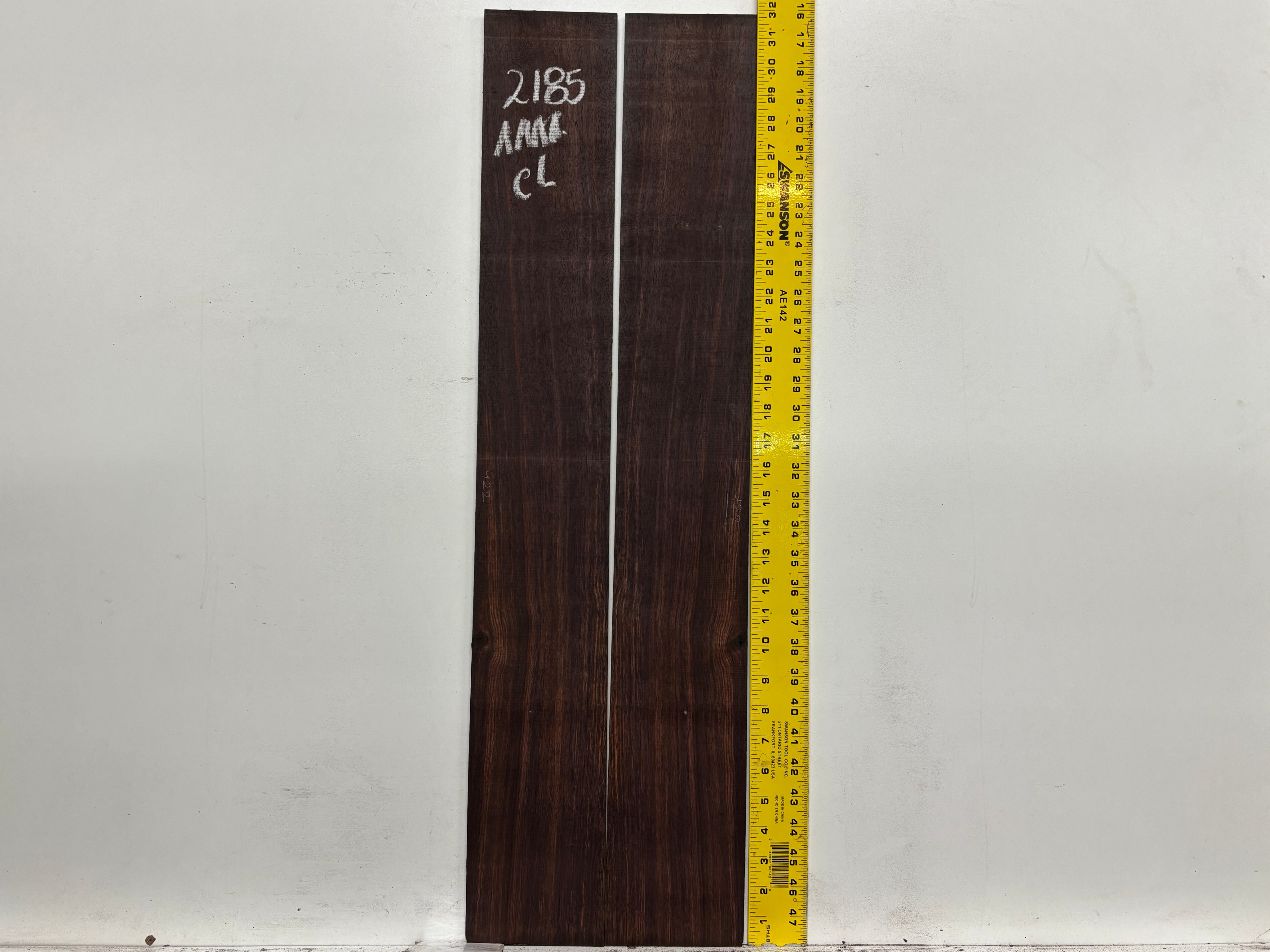 East Indian Rosewood Classical AAAA Grade Guitar Back & Side Set #2185 - Exotic Wood Zone