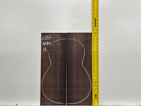 East Indian Rosewood Classical AAAA Grade Guitar Back & Side Set #2186 - Exotic Wood Zone