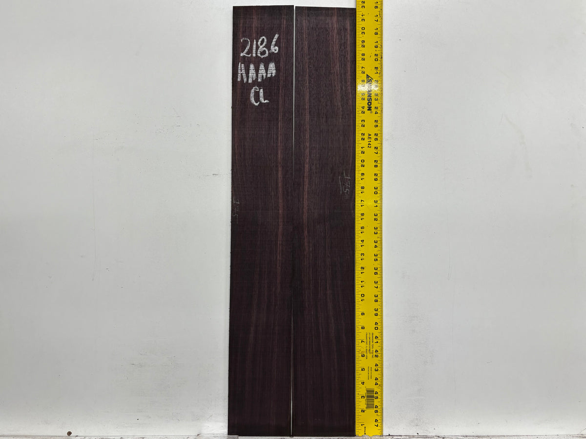 East Indian Rosewood Classical AAAA Grade Guitar Back & Side Set #2186 - Exotic Wood Zone