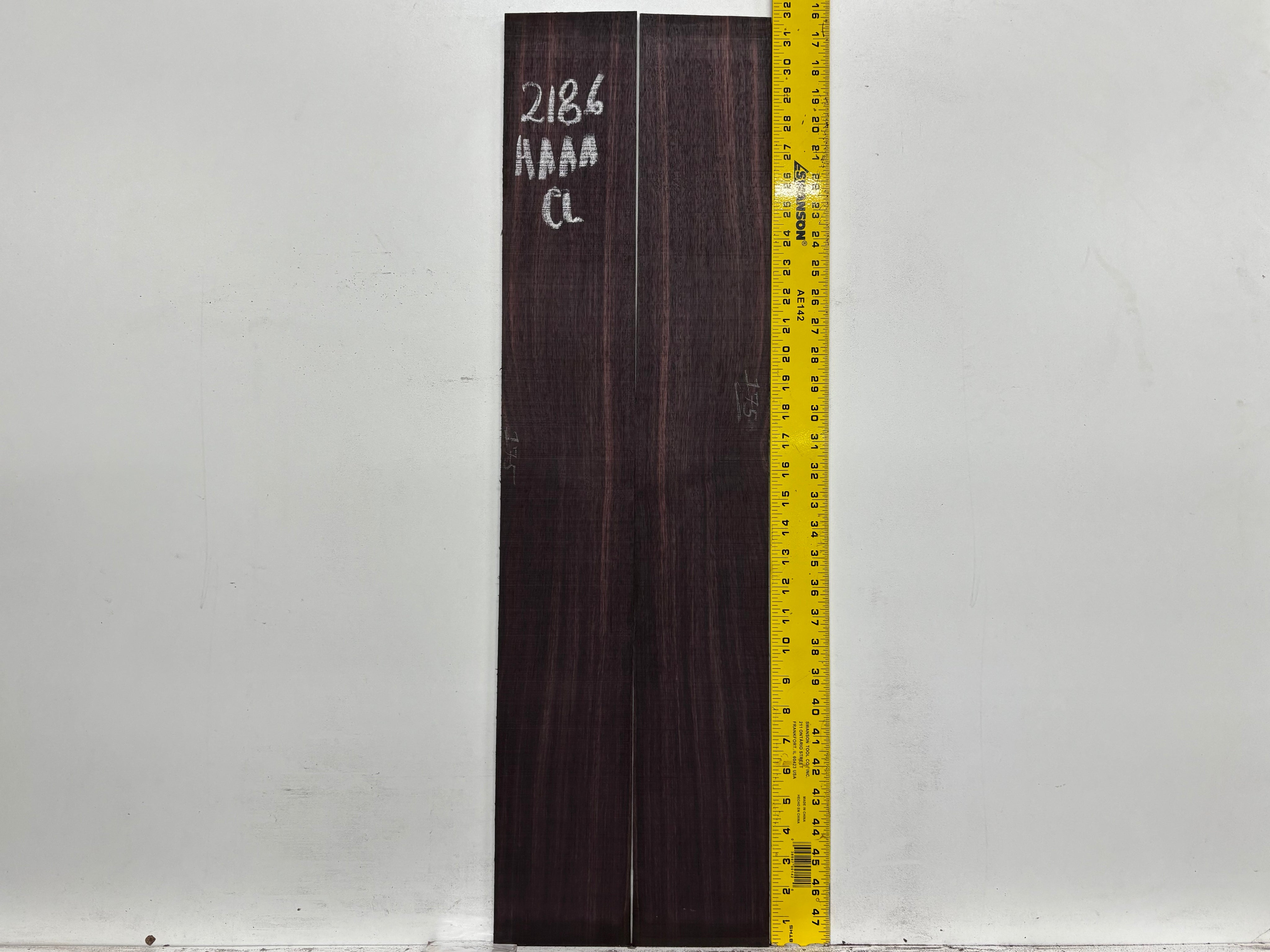 East Indian Rosewood Classical AAAA Grade Guitar Back & Side Set #2186 - Exotic Wood Zone