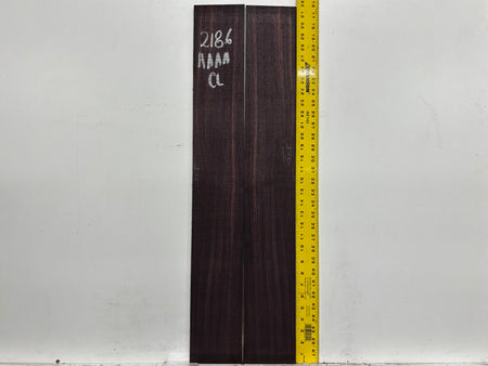 East Indian Rosewood Classical AAAA Grade Guitar Back & Side Set #2186 - Exotic Wood Zone
