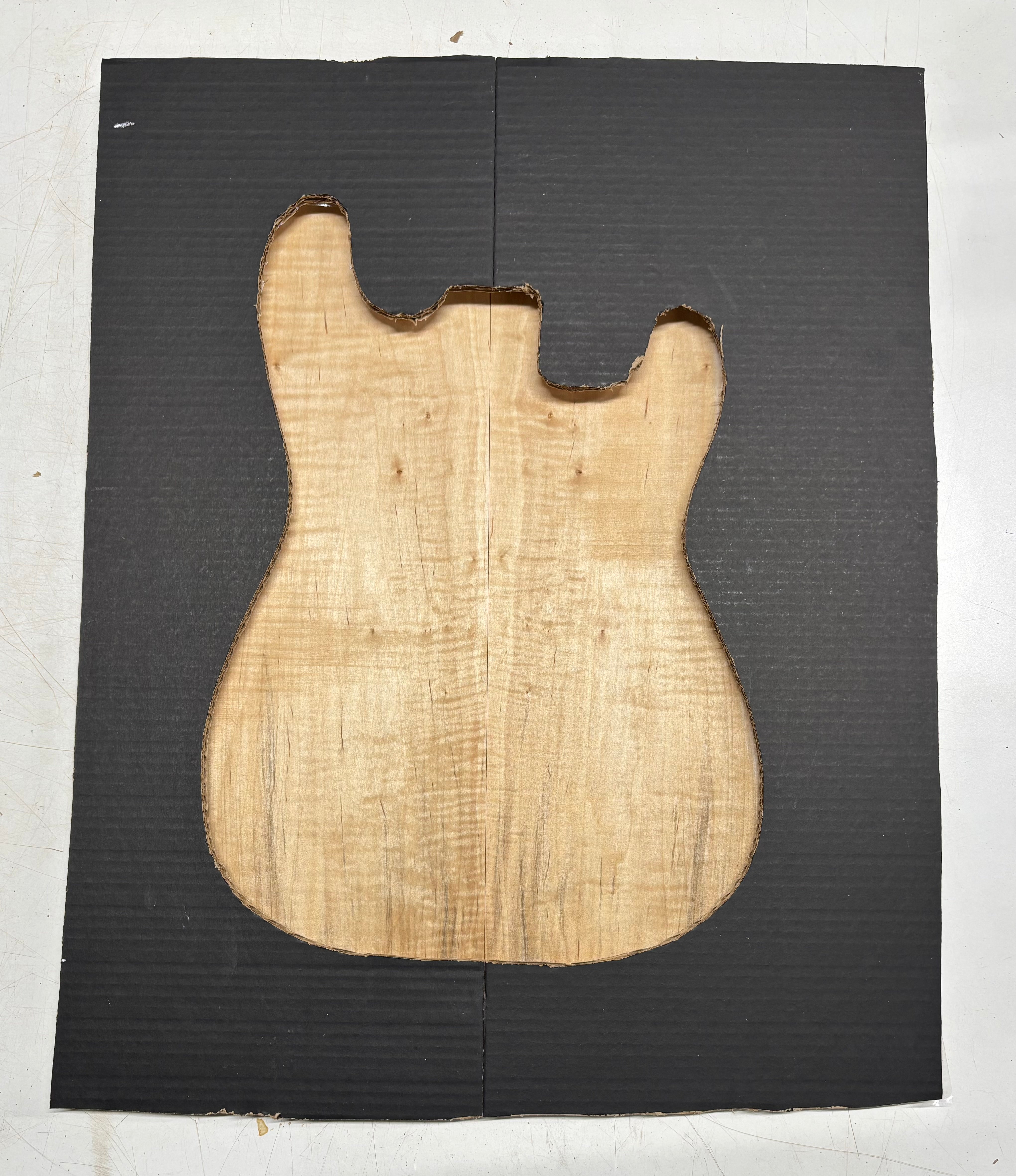 Flame Hard Maple Seconds – Exotic Wood Zone