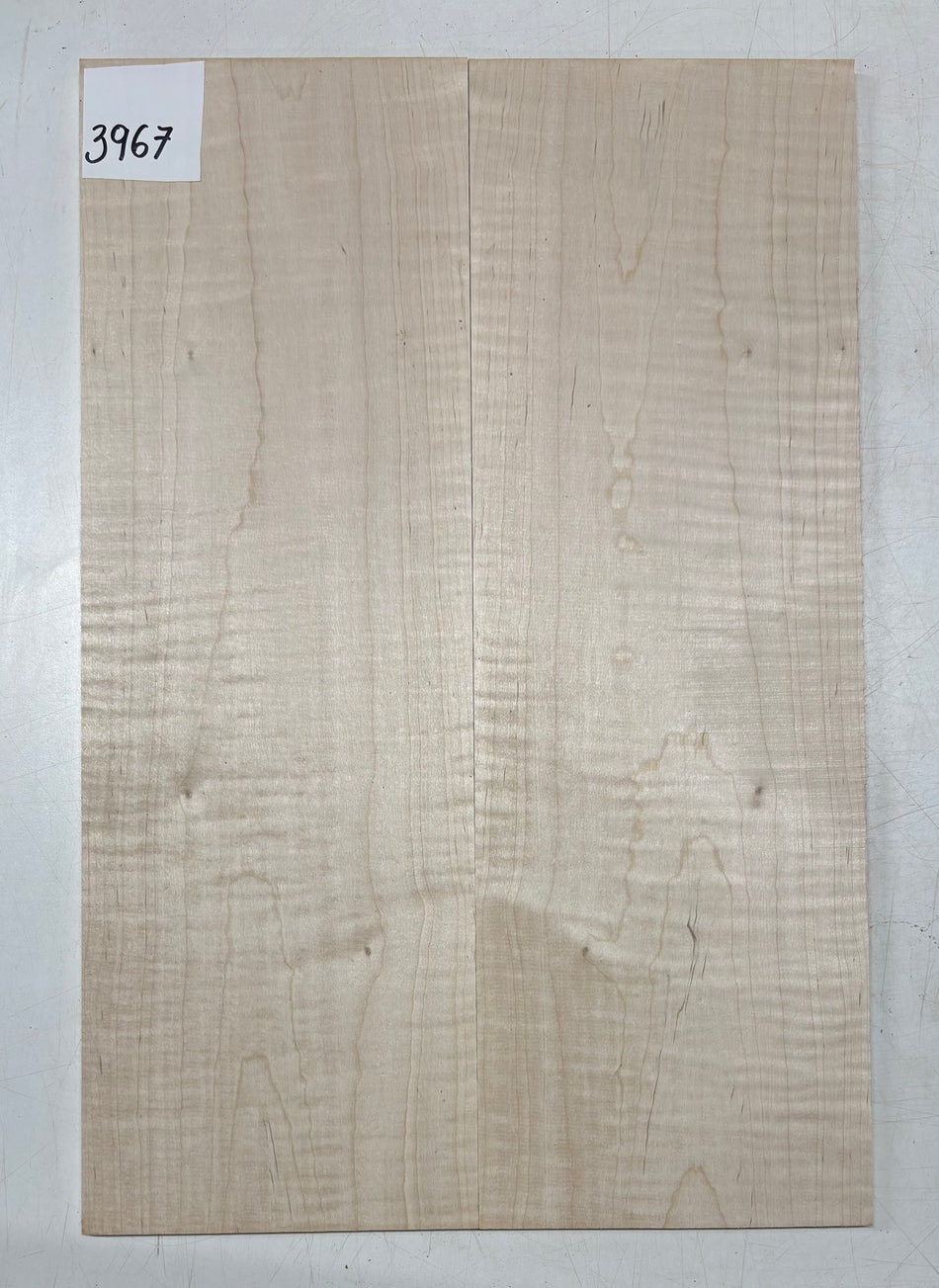 Flame Hard Maple Guitar Drop Tops 21" x 7" x 3/8" #3967