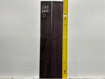 East Indian Rosewood Classical AAAA Grade Guitar Back & Side Set #2188 - Exotic Wood Zone
