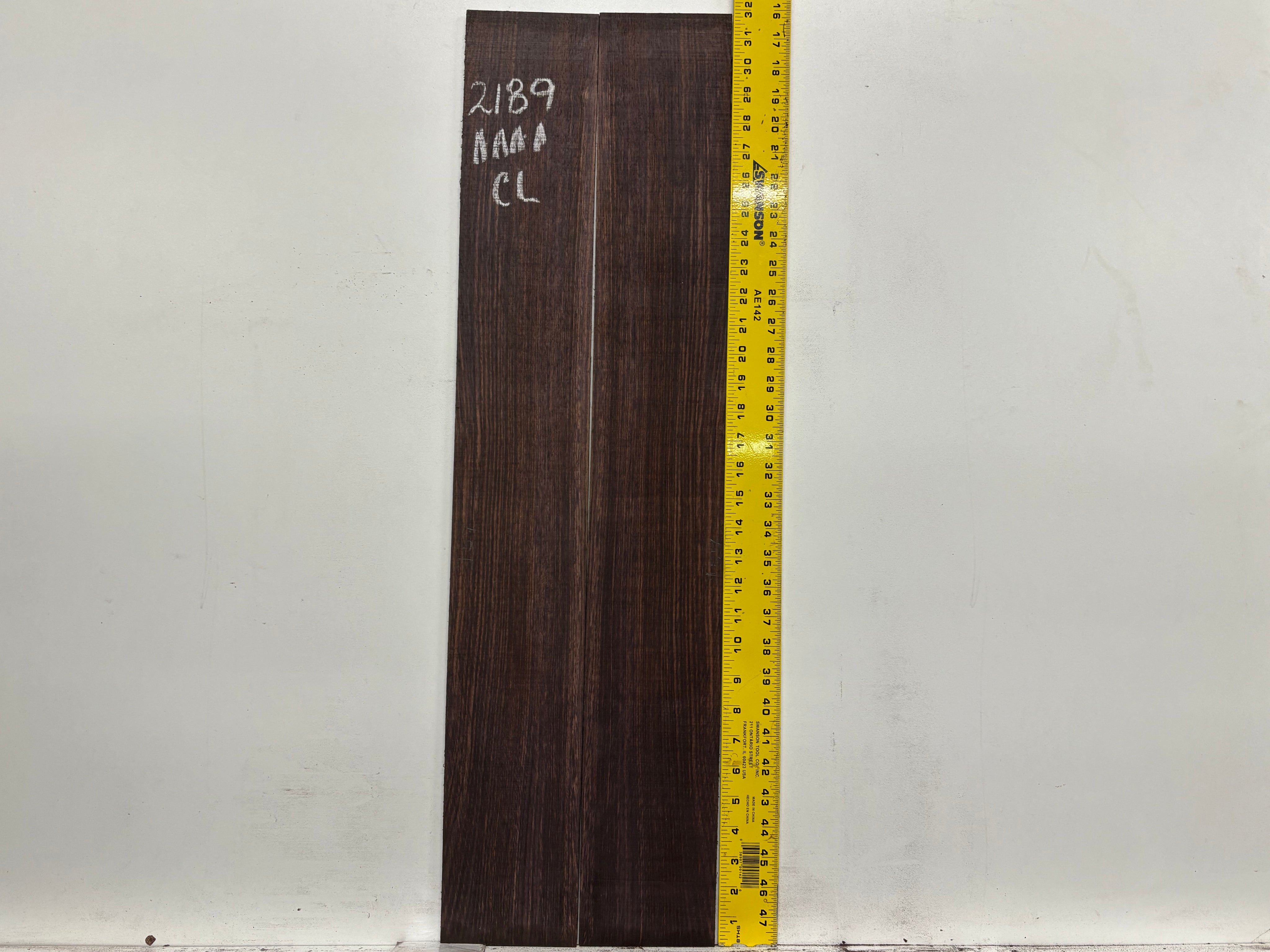 East Indian Rosewood Classical AAAA Grade Guitar Back & Side Set #2189 - Exotic Wood Zone