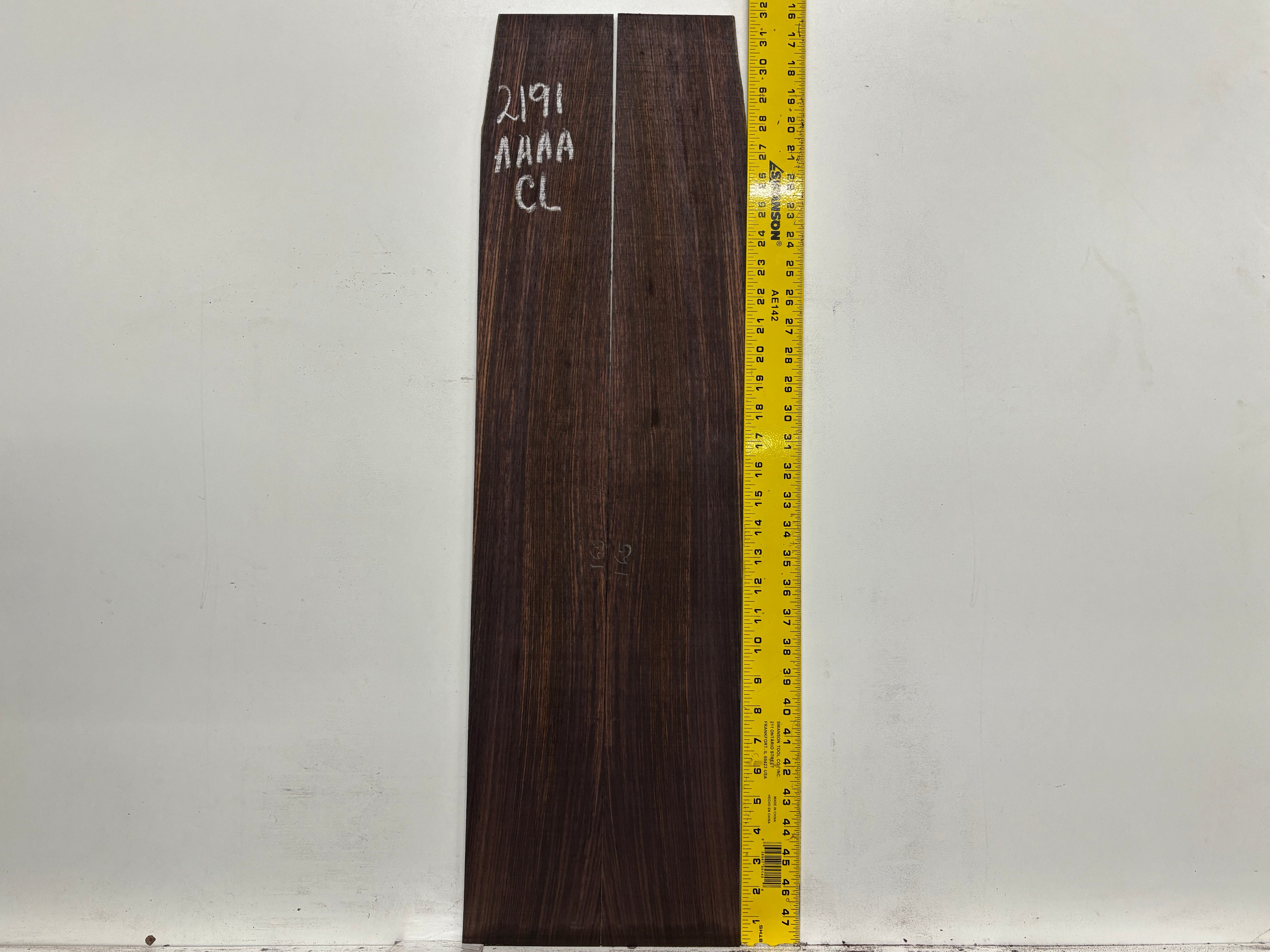 East Indian Rosewood Classical AAAA Grade Guitar Back & Side Set #2191 - Exotic Wood Zone